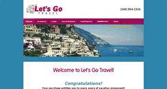 Desktop Screenshot of letsgotravel.me